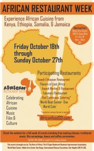African Restaurant Week @ San Diego Region